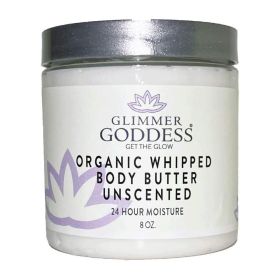 Organic Whipped Body Butter Unscented Vegan 24 hour Hydration Reduces Stretch Marks For Eczema and all Skin Types Baby Friendly Organic Ingredien