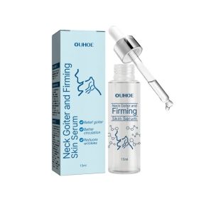 OUHOE Neck Firming Essence, Lighten Fine Lines Lift Neck Moisturizing And Brightening Essence (Option: 15ml-30g-0.9*0.9*3.66inch)