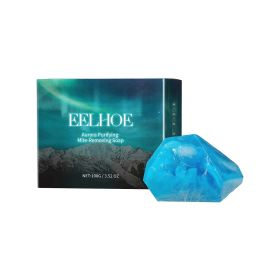 EELHOE Aurora Purifying Mite-Removing Soap, Deep Cleansing Facial Body Skin Fade Acne Print Multi-Effect Cleansing Soap (Option: 100g-110g-3.07*1.69*2.32inch)