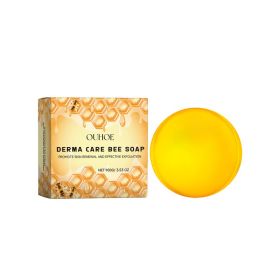 OUHOE Derma Care Bee Soap, Repair Skin Moisturizing Skin Care Improve Skin Cleansing Foam Body Soap (Option: 100g-110g-2.8*1.07*2.8inch)
