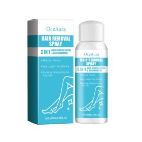 OceAura Hair Removal Spray Refreshing Moisturizing Gentle Smooth Hand Hair Leg Hair Skin Gentle Formula Hair Removal Spray (Option: 100ml-147g-4.84*1.88*1.88inch)