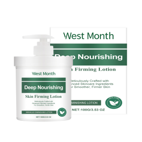 West&Month Firming Body Cream, Gentle Moisturizing Body Skin Body Moisturizing Daily Apply Body Cream (Option: 100g-140g-3.97*2.59inch)