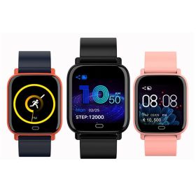Smart Fit Multi Function Smart Watch Tracker and Monitor (Color: PINK)