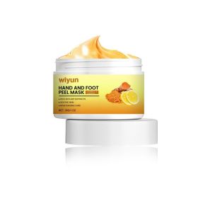 Wiyun Vitamin C Turmeric Pulls Hand And Foot Mask, Gently Cleans Dead Skin, Restores Moisture And Nourishes Delicate Hands And Feet Skin (Option: 30g-47g-2.1*1.6inch)