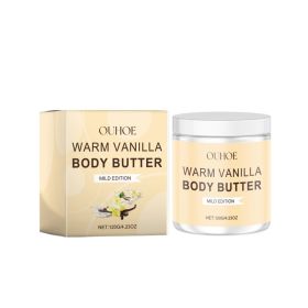 OUHOE Vanilla Body Scrub Gently Exfoliates And Nourishes Rough Skin (Option: 120g-149.6g-2.63*2.24*2.24inch)
